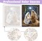 Christmas Nativity Scene Paint by Numbers,Jesus was Born Paint by Number Kits on Canvas for Adults Beginner,Acrylic Oil Painting Number Kits Religious for Decor Gifts (16x20 inch).